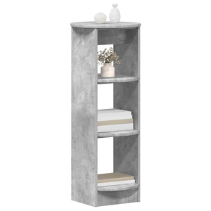 Betongrauer Seitenschrank 40x40x100cm
