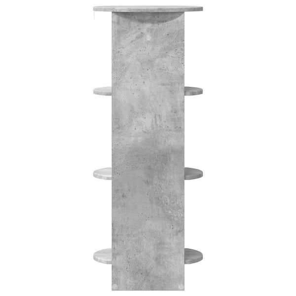 Betongrauer Seitenschrank 40x40x100cm