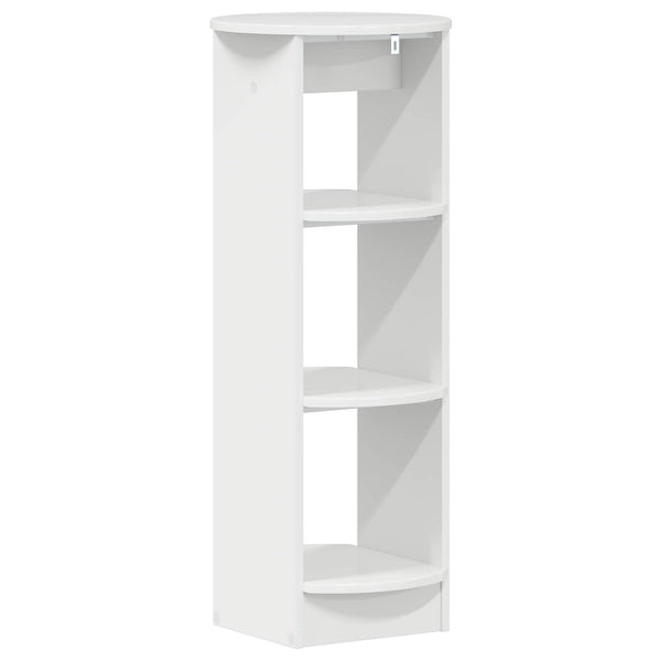 Hochglanz Weiß Seitenschrank 40x100 cm