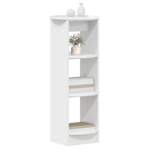 Hochglanz Weiß Seitenschrank 40x100 cm
