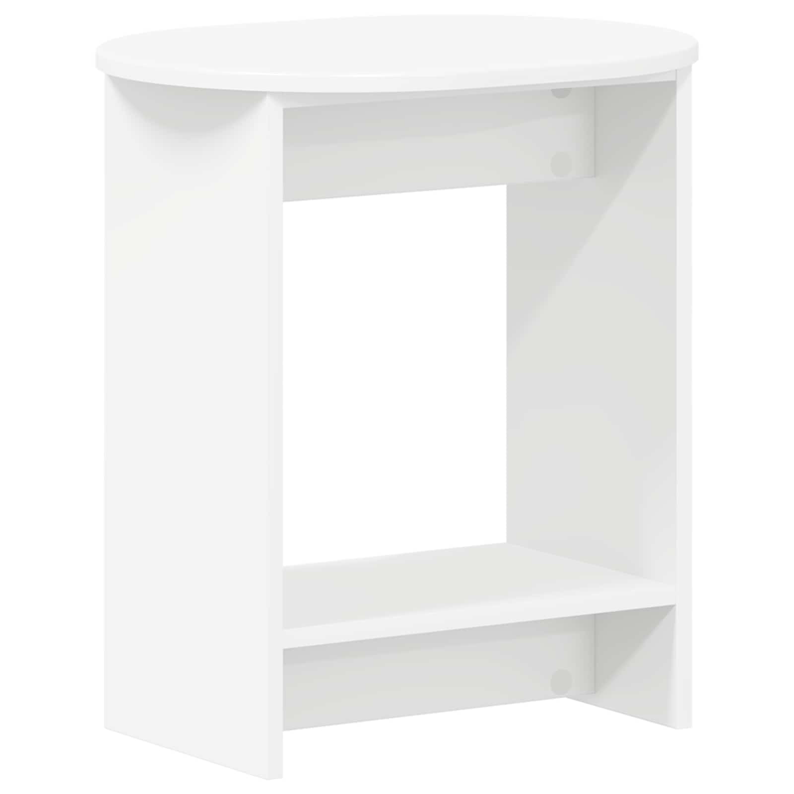 Weißer Beistelltisch 50x39,5x55 cm