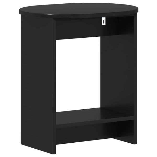 Schwarzer Beistelltisch 50x39,5x55cm