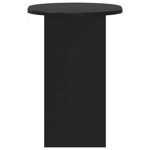 Schwarzer Beistelltisch 50x39,5x55cm