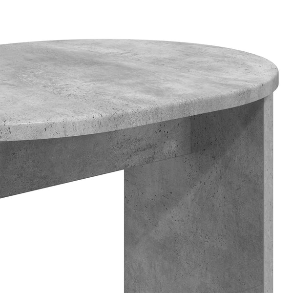 Betongrauer Beistelltisch 50x39,5x55 cm
