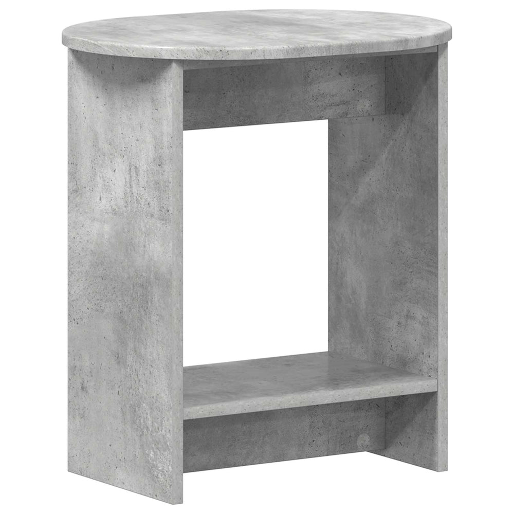 Betongrauer Beistelltisch 50x39,5x55 cm