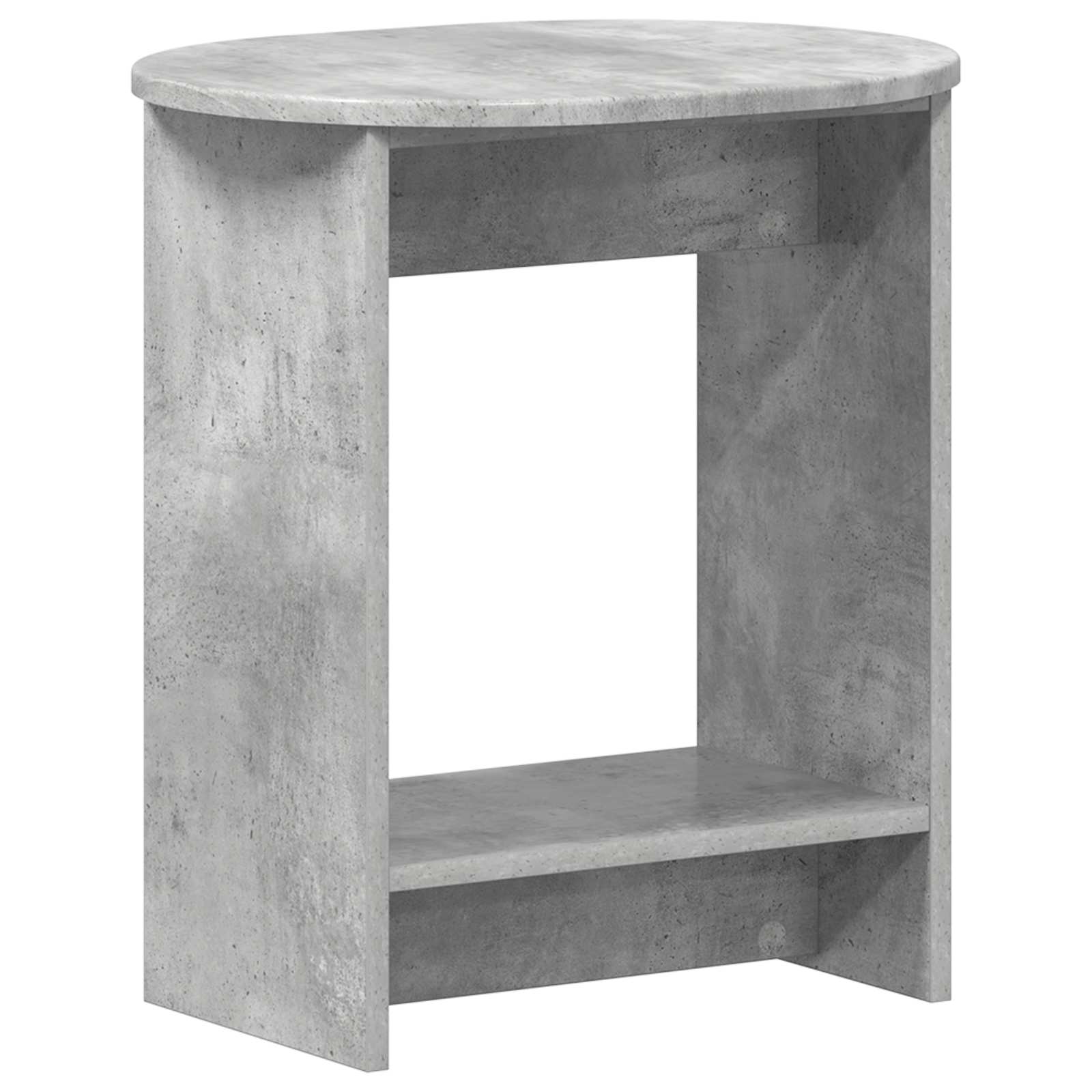 Betongrauer Beistelltisch 50x39,5x55 cm