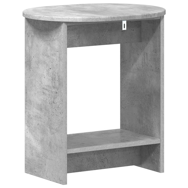 Betongrauer Beistelltisch 50x39,5x55 cm