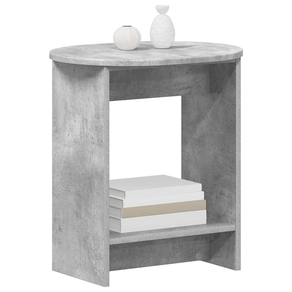 Betongrauer Beistelltisch 50x39,5x55 cm