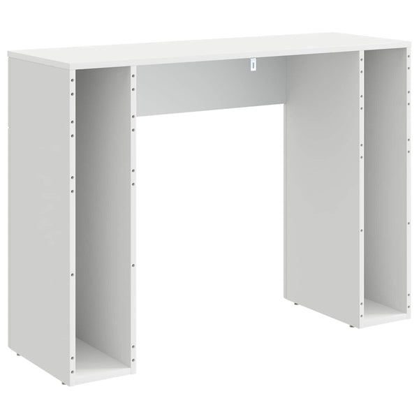 Weißer Couchtisch Holzwerkstoff 102 cm