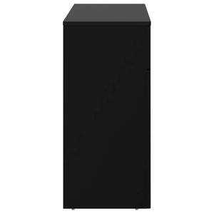 Schwarzer Couchtisch 102x75 cm