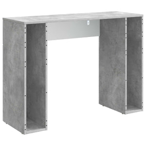 Betongrauer Couchtisch, 102 cm