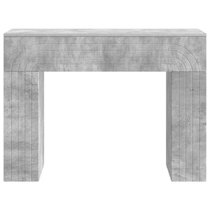 Betongrauer Couchtisch, 102 cm