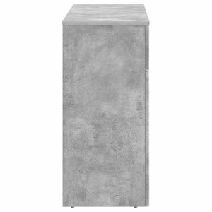 Betongrauer Couchtisch, 102 cm