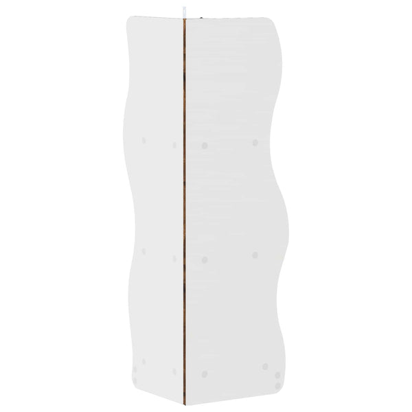 Eckregal Geräucherte Eiche 102cm