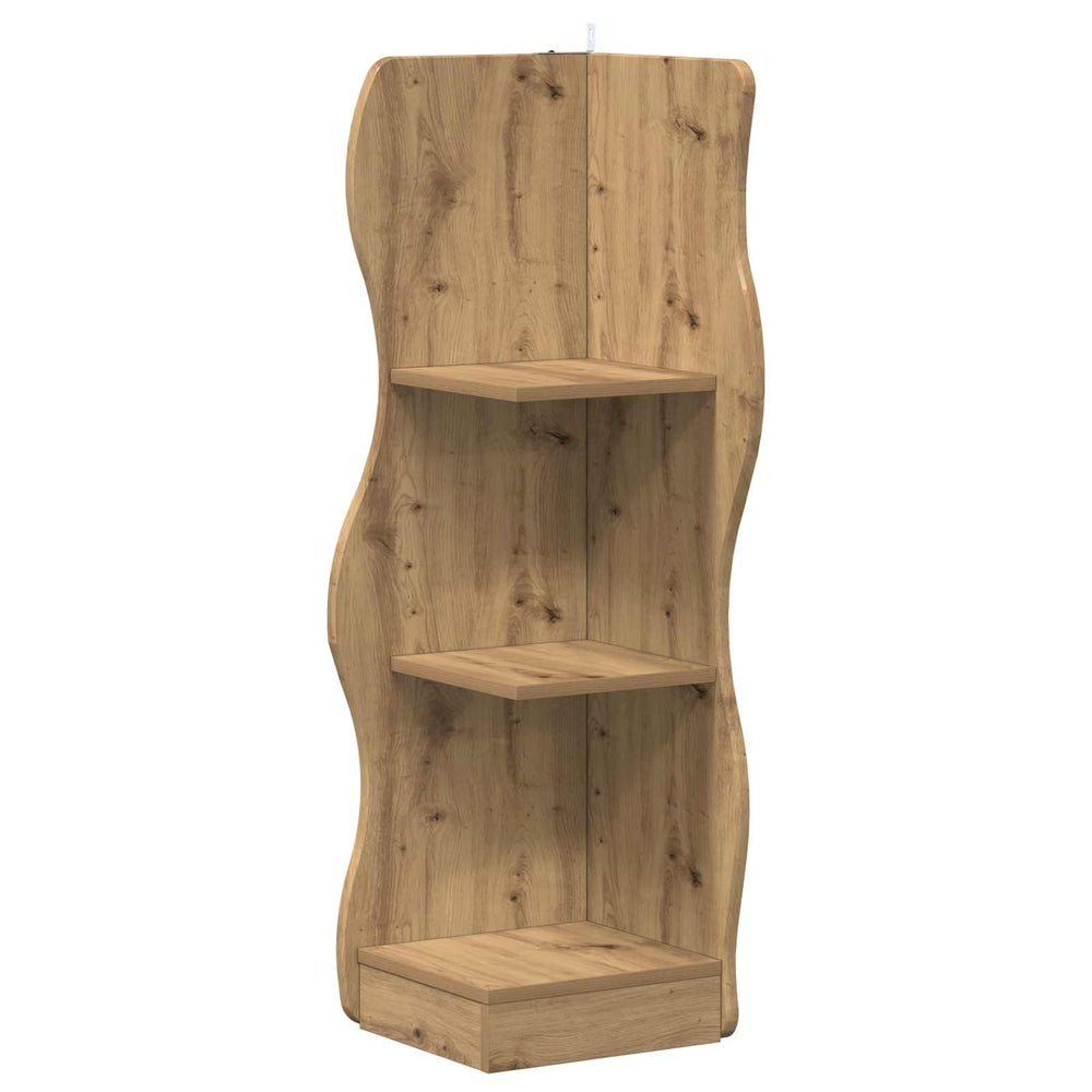 Eckregal Artisan Eiche 102 cm