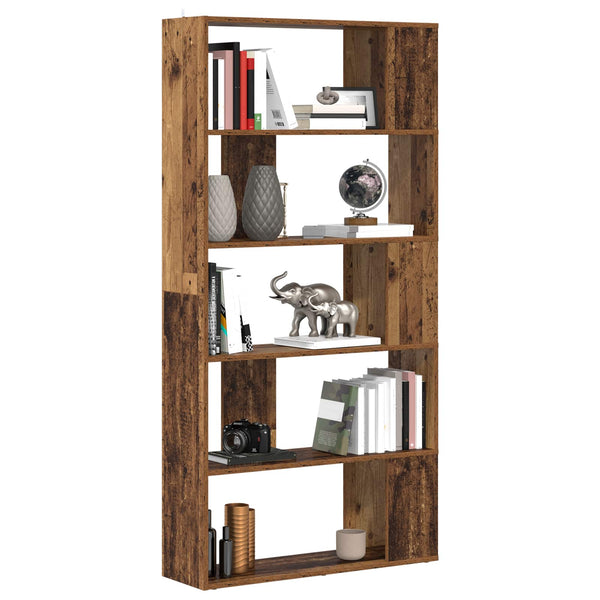 Bücherregal Altholz 80x24x159cm