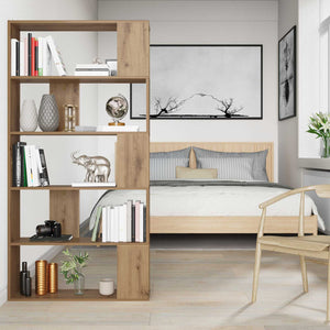 Bücherregal Artisan Eiche 80x24x159 cm