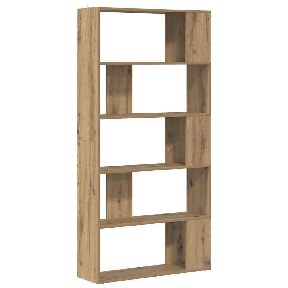 Bücherregal Artisan Eiche 80x24x159 cm
