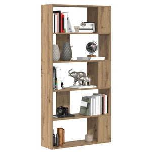 Bücherregal Artisan Eiche 80x24x159 cm