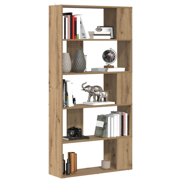 Bücherregal Artisan Eiche 80x24x159 cm