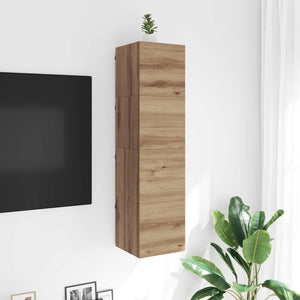 Wandmontiertes TV-Regal Artisan Eiche