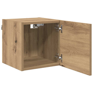 Wandmontiertes TV-Regal Artisan Eiche