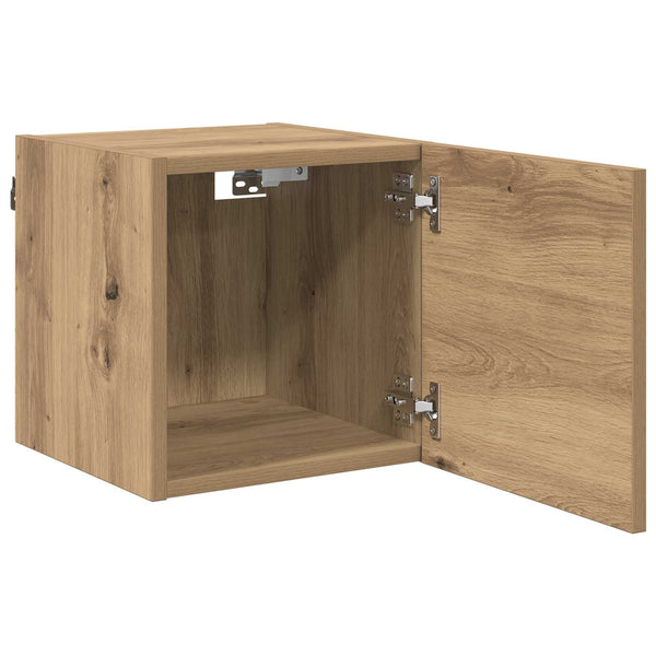 Wandmontiertes TV-Regal Artisan Eiche