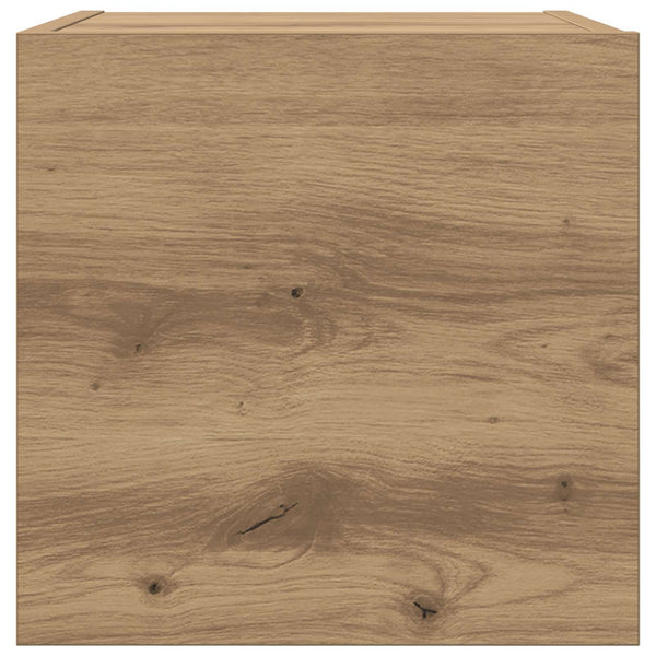 Wandmontiertes TV-Regal Artisan Eiche
