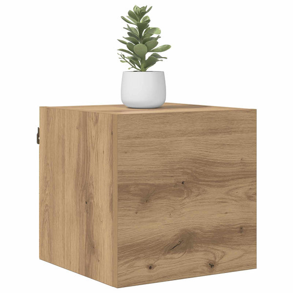 Wandmontiertes TV-Regal Artisan Eiche