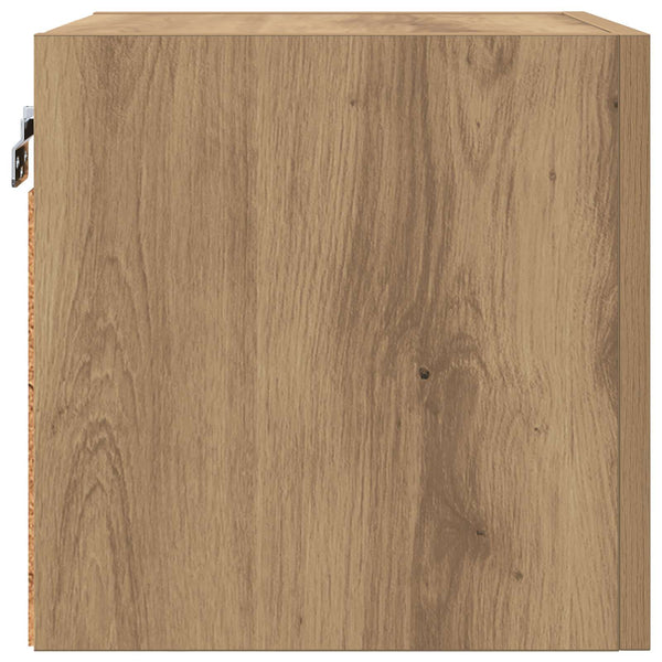 Wandmontiertes TV-Regal Artisan Eiche