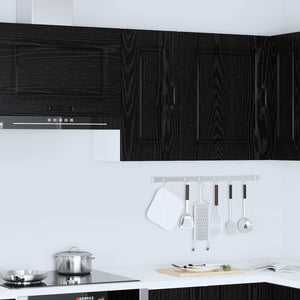 Küchenschrank Kalmar Schwarz Eiche 30x60 cm