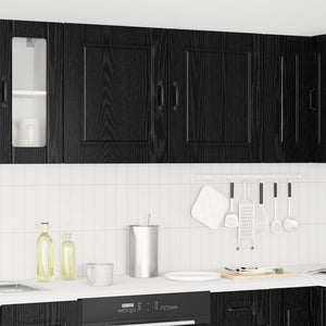 Küchenschrank Kalmar Schwarz Eiche 50x31x60cm