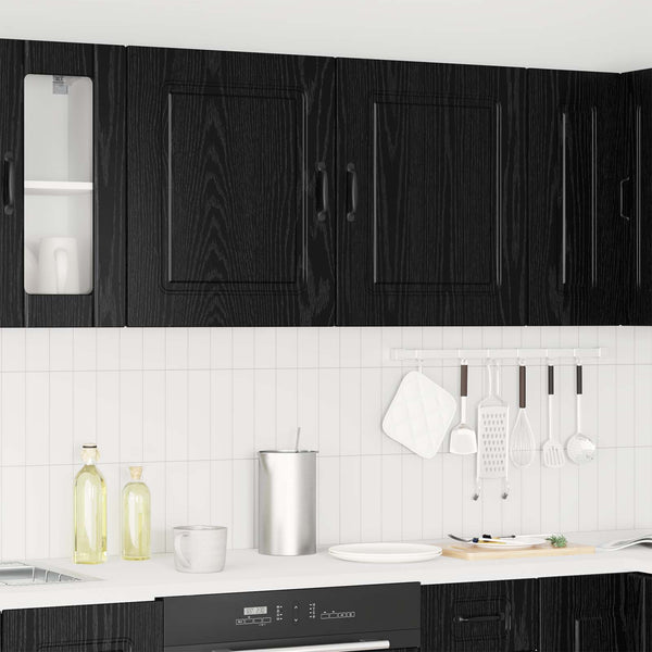 Küchenschrank Kalmar Schwarz Eiche 50x31x60cm