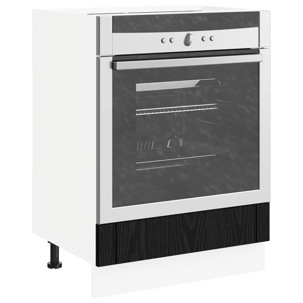 Küchenschrank Lucca Schwarze Eiche 60 cm