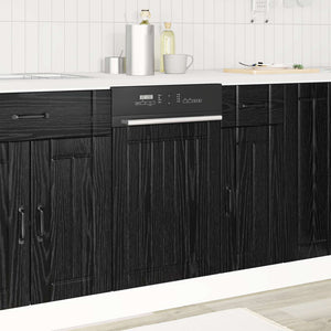 Küchenschrank Lucca Schwarze Eiche 45x67 cm