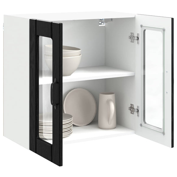 Küchenschrank Lucca Schwarze Eiche 60 cm