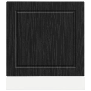 Küchenschrank Schwarz Eichen-Optik 60 cm