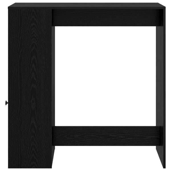 Bartisch Schwarz Eichenoptik 101 cm
