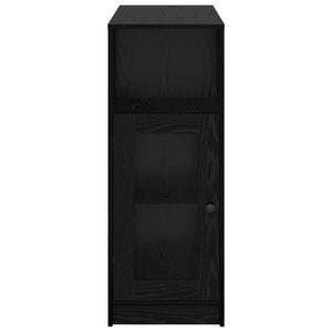 Bartisch Schwarz Eichenoptik 101 cm