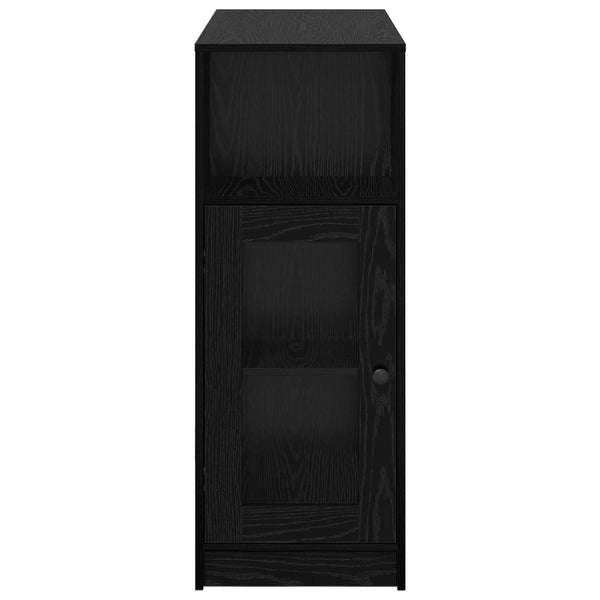 Bartisch Schwarz Eichenoptik 101 cm
