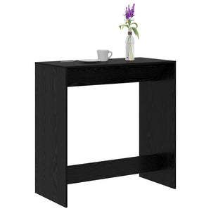 Bartisch Schwarz Eichenoptik 102 cm