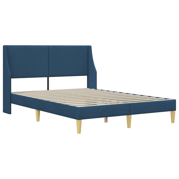 Bettrahmen Blau 120x190 cm mit Kopfteil