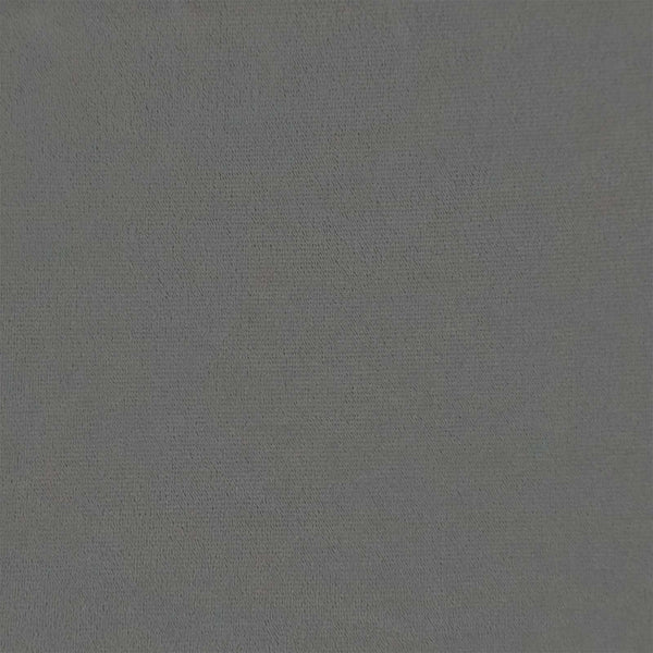 Dunkelgraues Samt-Bettgestell mit Kopfteil 90x190 cm