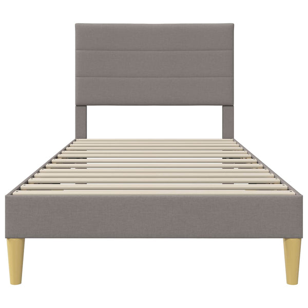 Bettrahmen Taupe 80x200 cm