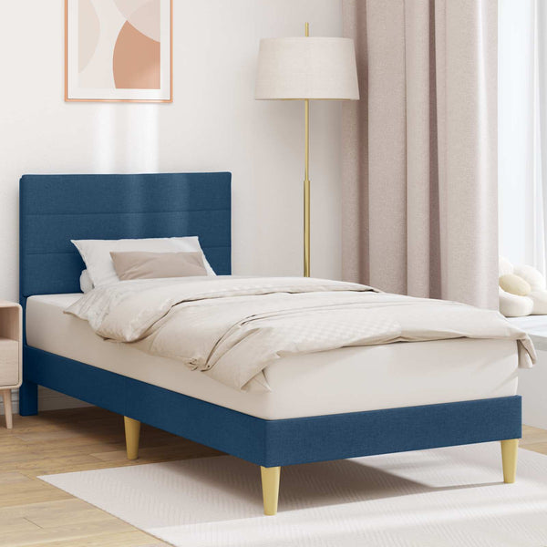 Bettrahmen Blau 90x190 cm