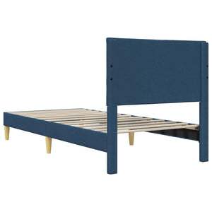 Bettrahmen Blau 90x190 cm