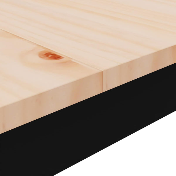 Massiver Kiefer Bartisch, 200 cm