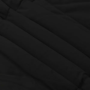 Schwarze Sommerdecke 200x240 cm Mikrofaser