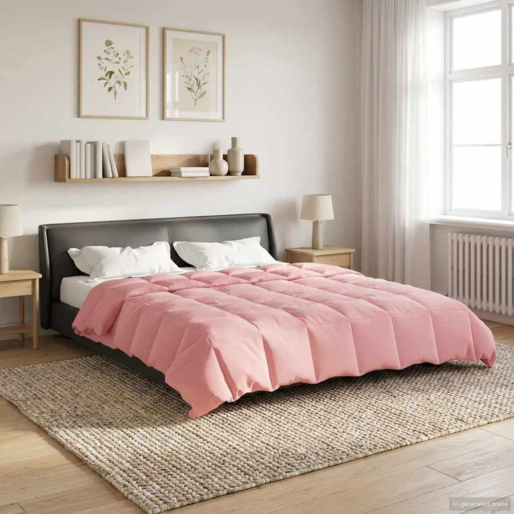 Rosa Sommerdecke 200x240 cm Mikrofaser