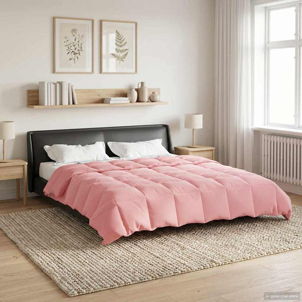 Sommerdecke Rosa 200x220 cm Mikrofaser